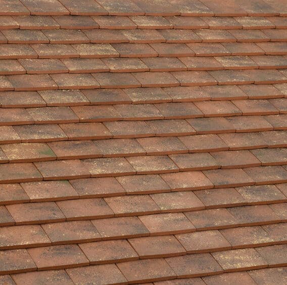 Alezane blend of 20x30 Edilians French Clay Roof Tiles
