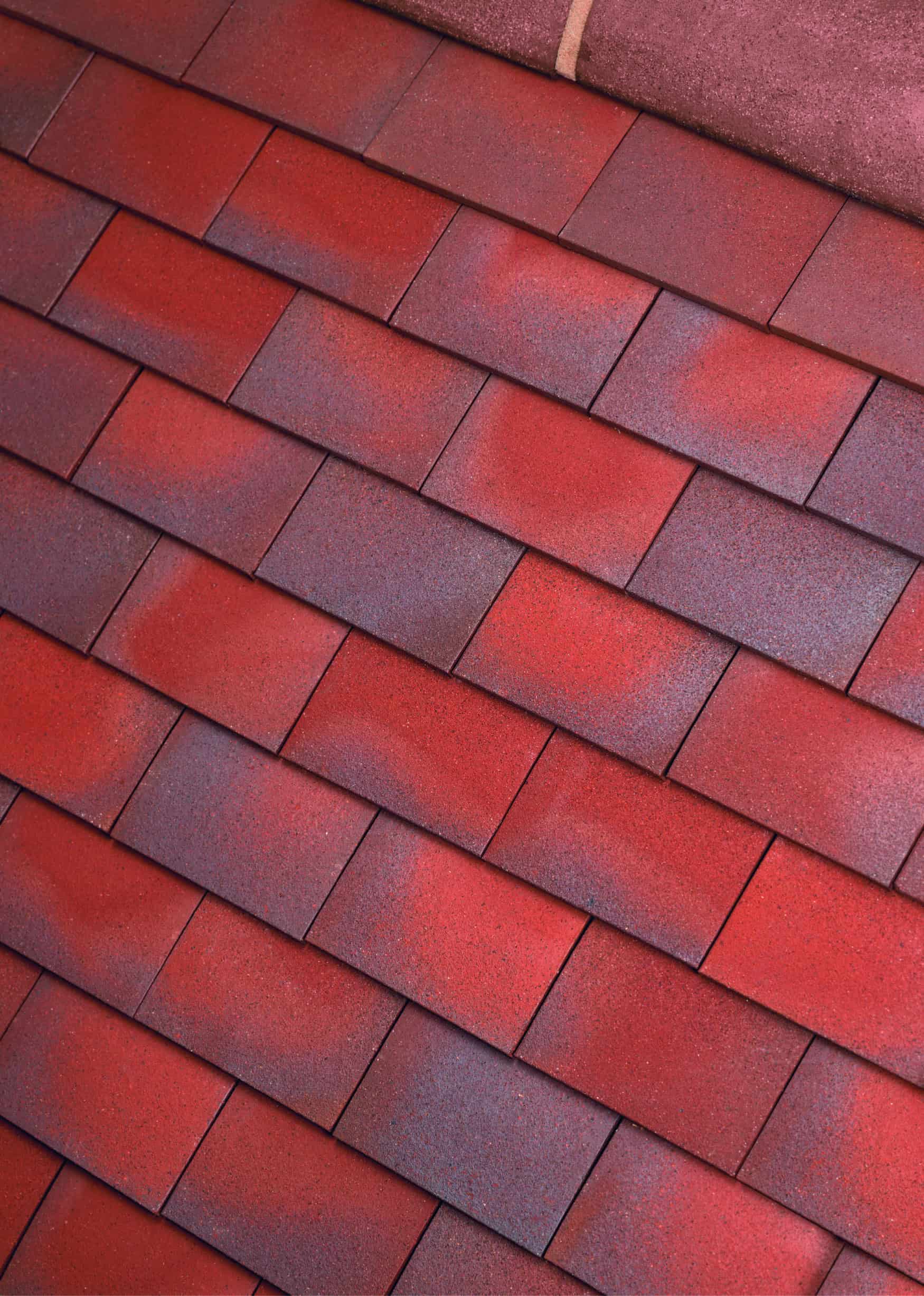 Dreadnought Red Blue Blend with a Sandfaced finish