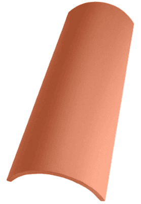 Verea Cover Tile in Terra Cotta Red