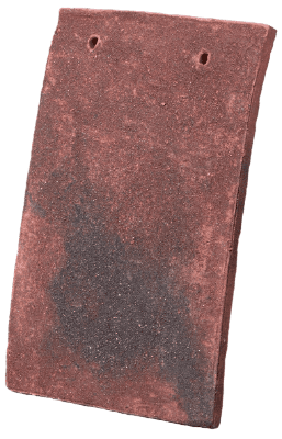Close Up of Tudor Jubilee Clay shingle tile