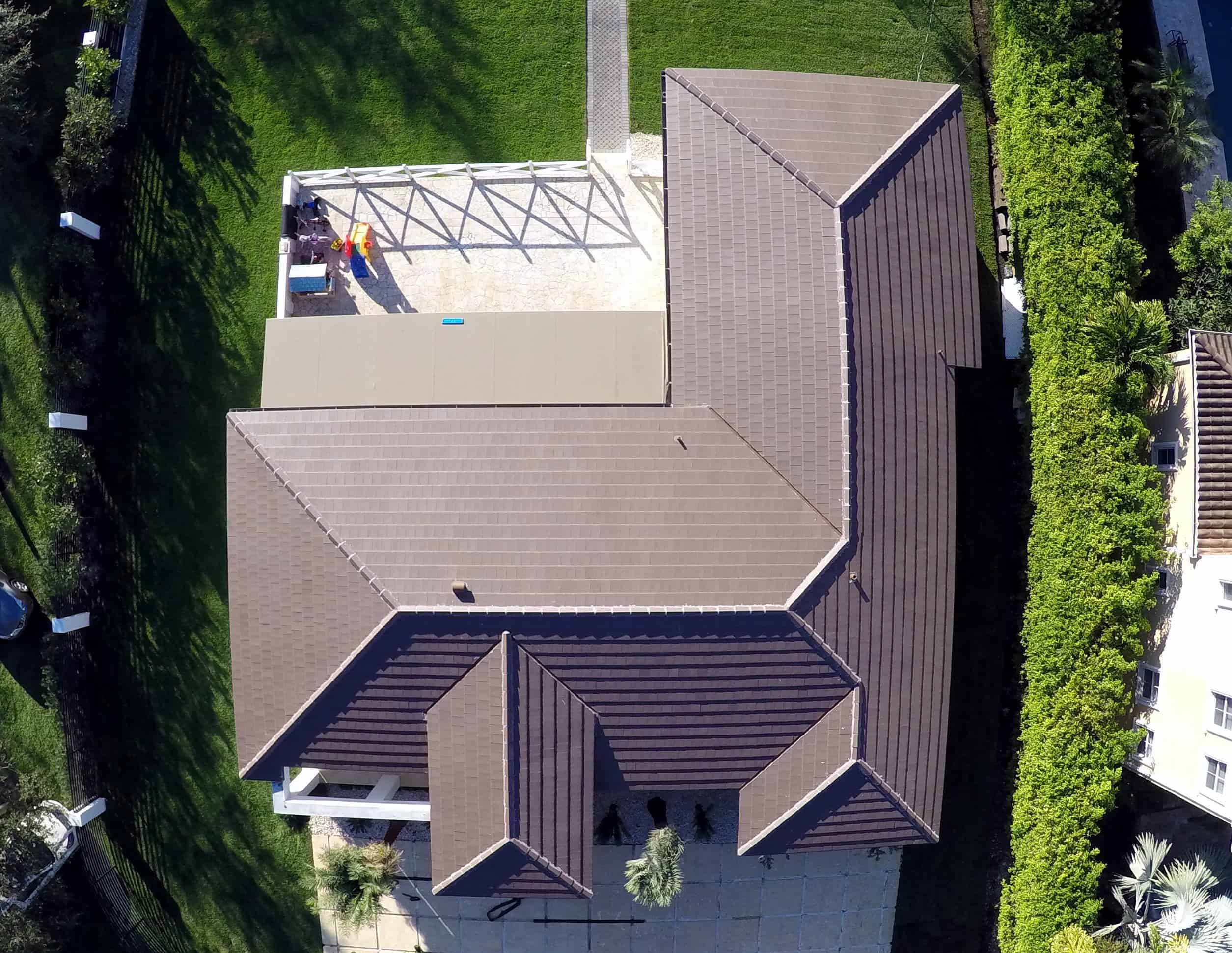 Verea Flat Interlocking Tile – Aerial View