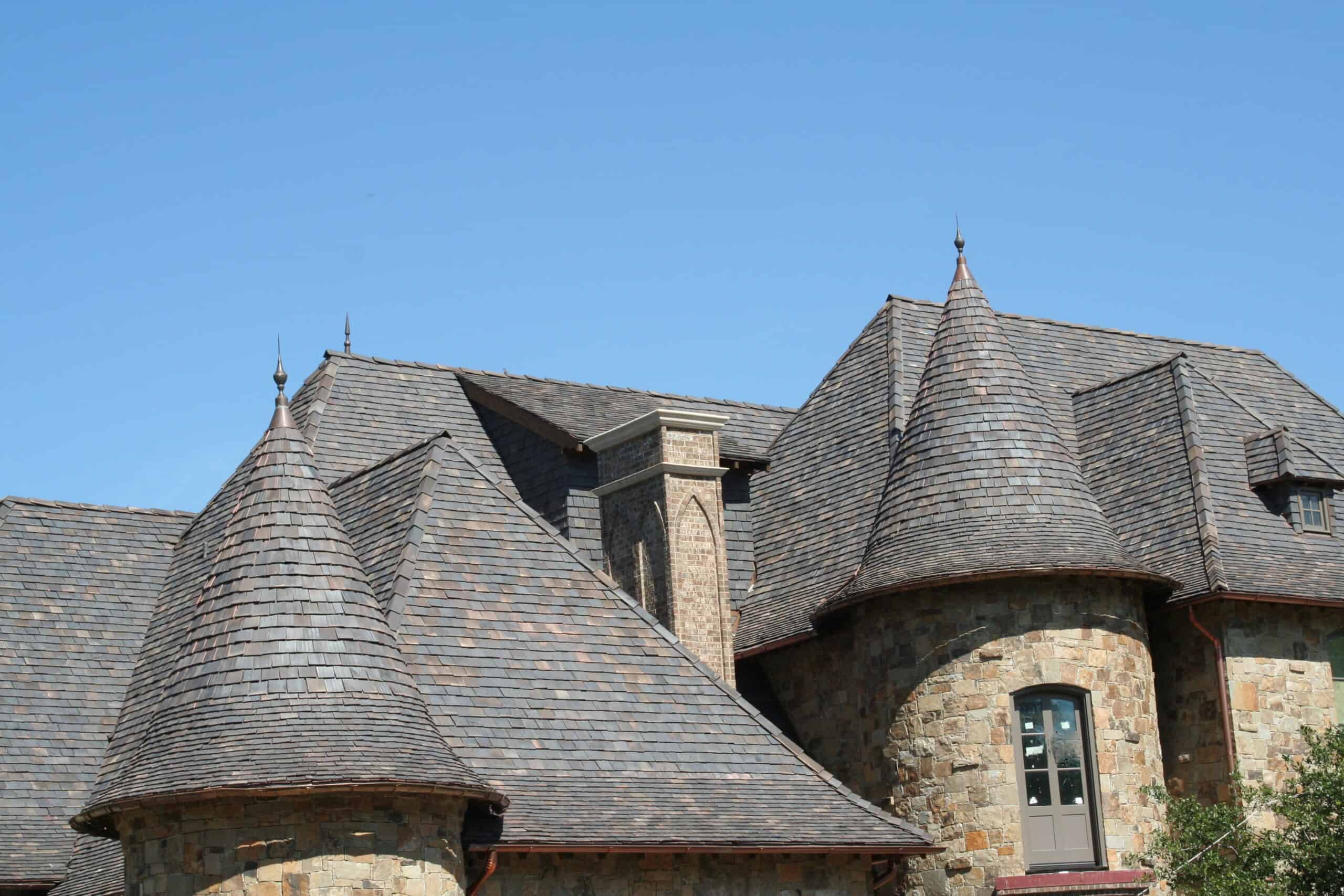 Santa Ana Essex Shingle Tile – Slate Grey Finish