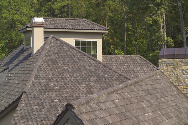 Pottelberg 451 Clay Pantile – Aerial Roof View