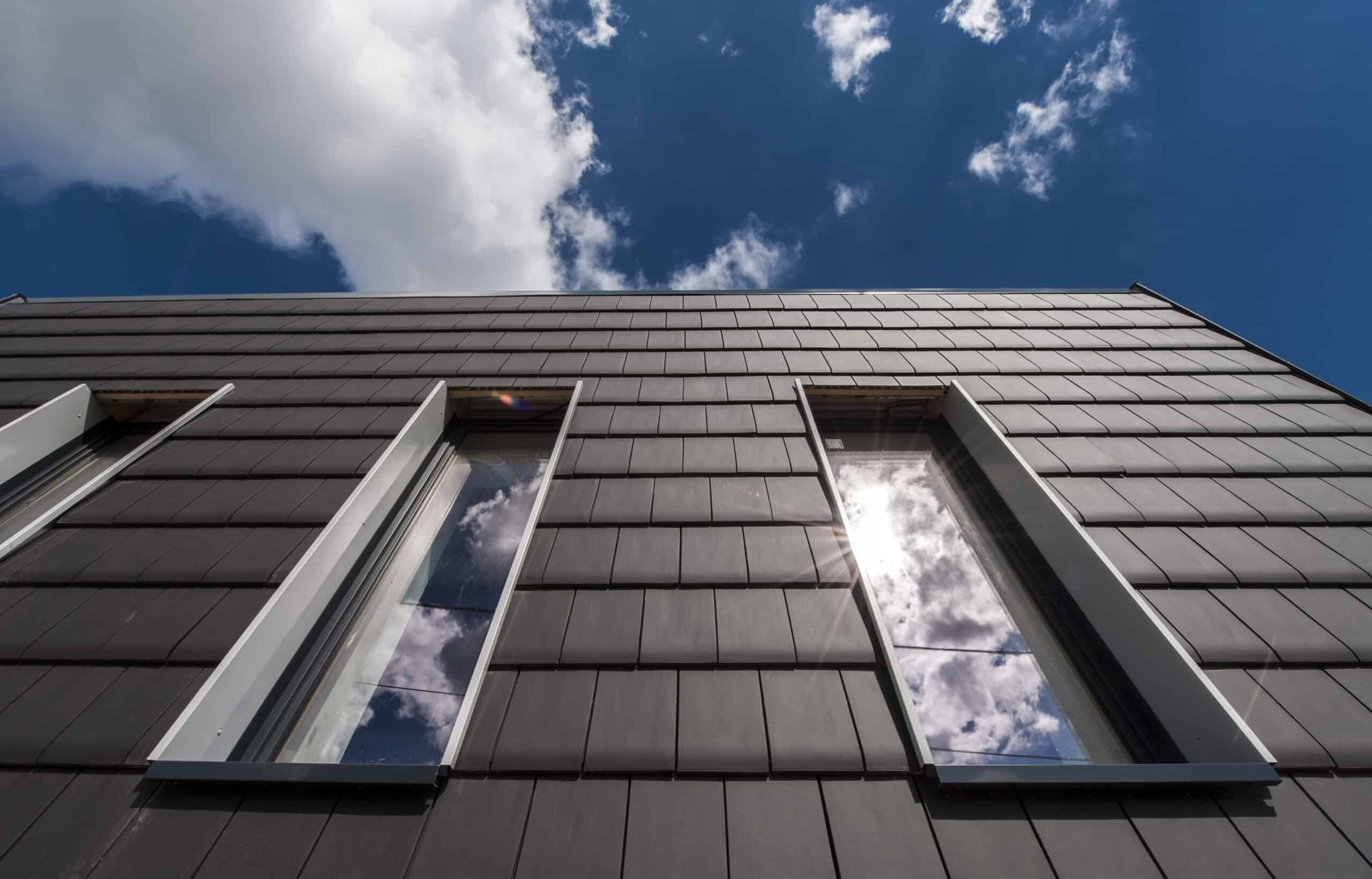 Vertical Cladding with Plana Clay Tiles