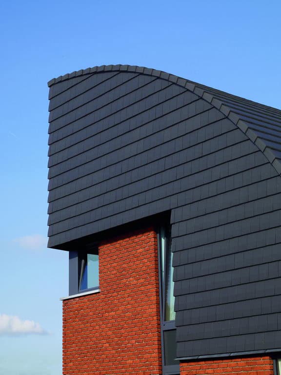 Plana Tiles Used for Vertical Wall Cladding