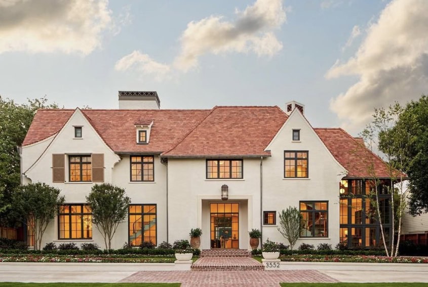 Santa Ana Essex Shingle Tile – Red Flash Finish