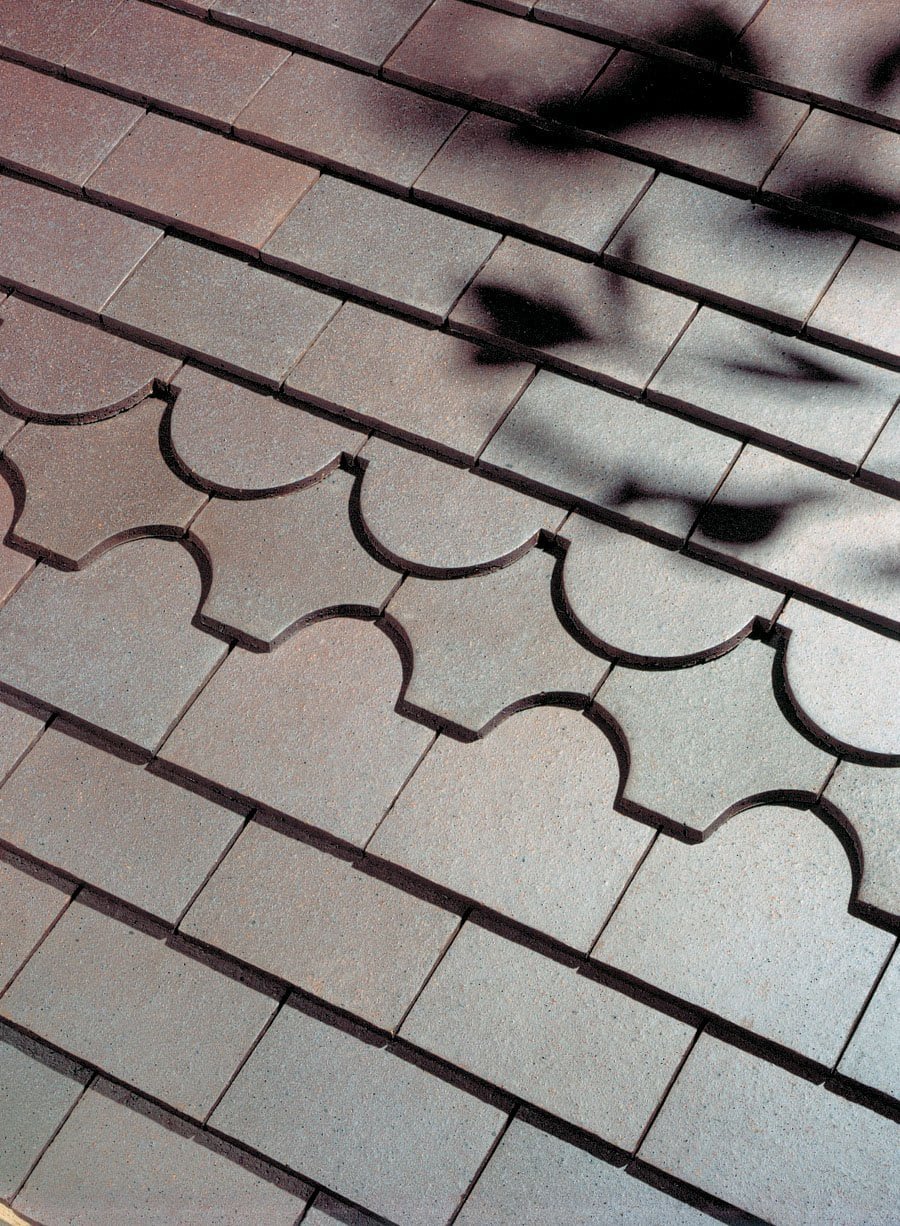 Dreadnought Blue Brindle tiles with ornamentals