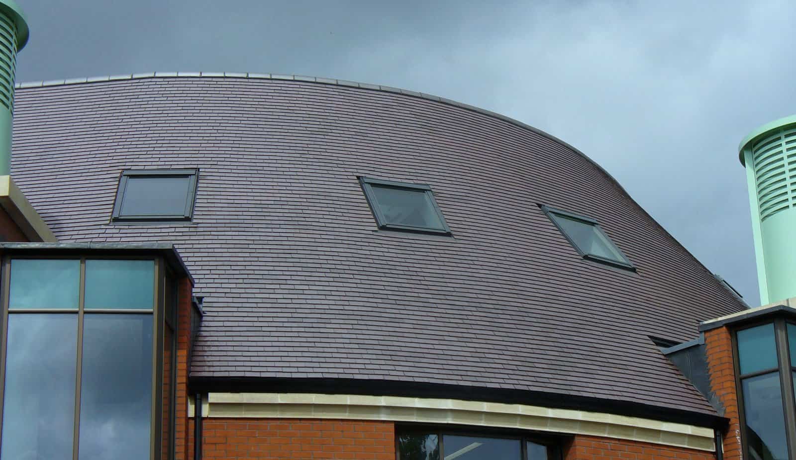 Swindon Library with Staffordshire Blue Clay Roof Tiles